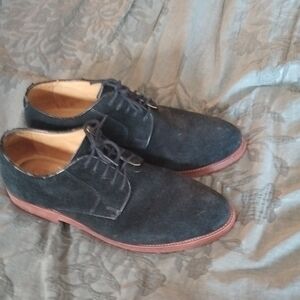 Mercanti Fiorentini Black Suede Oxfords